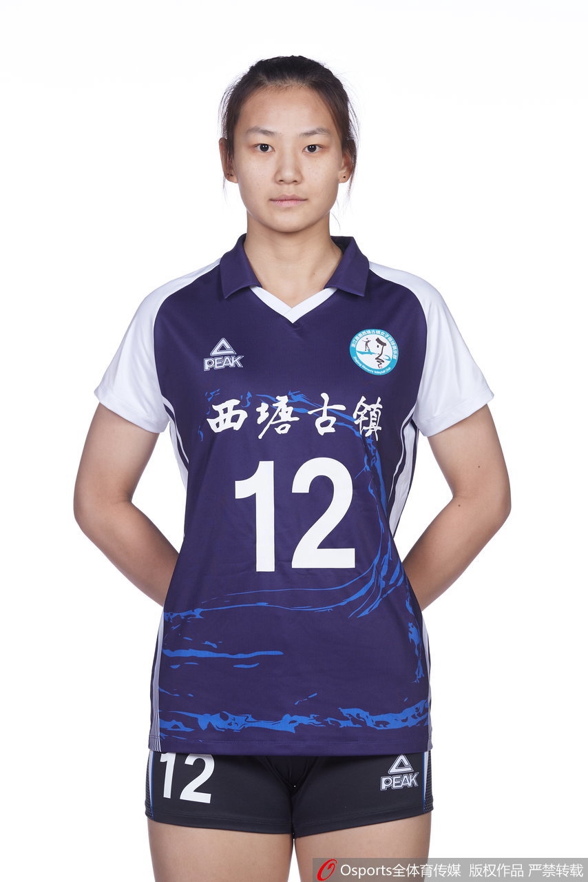 浙江女排拍摄排超联赛官方写真