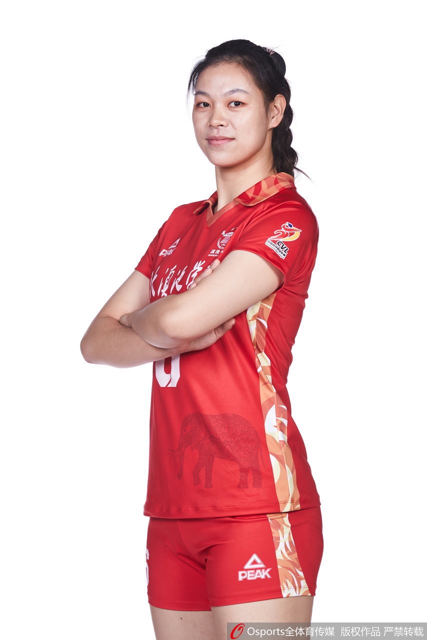 云南女排拍摄排超联赛官方写真