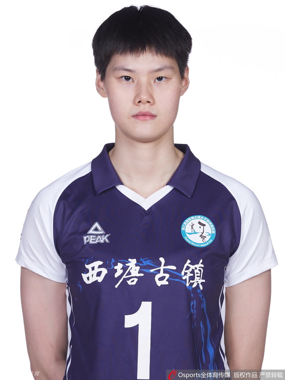 浙江女排拍摄排超联赛官方写真