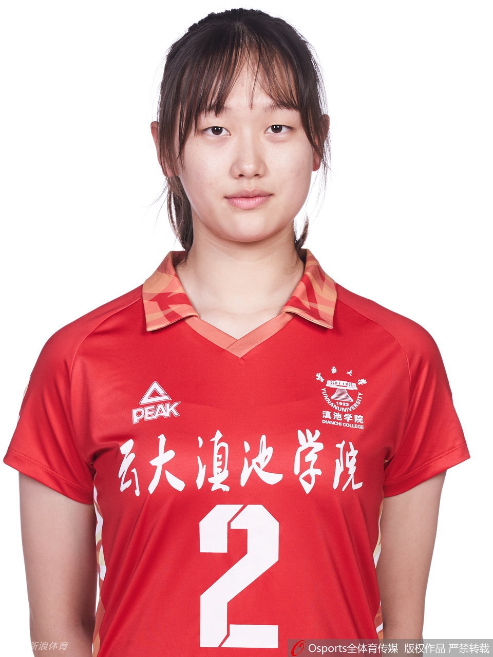 云南女排拍摄排超联赛官方写真