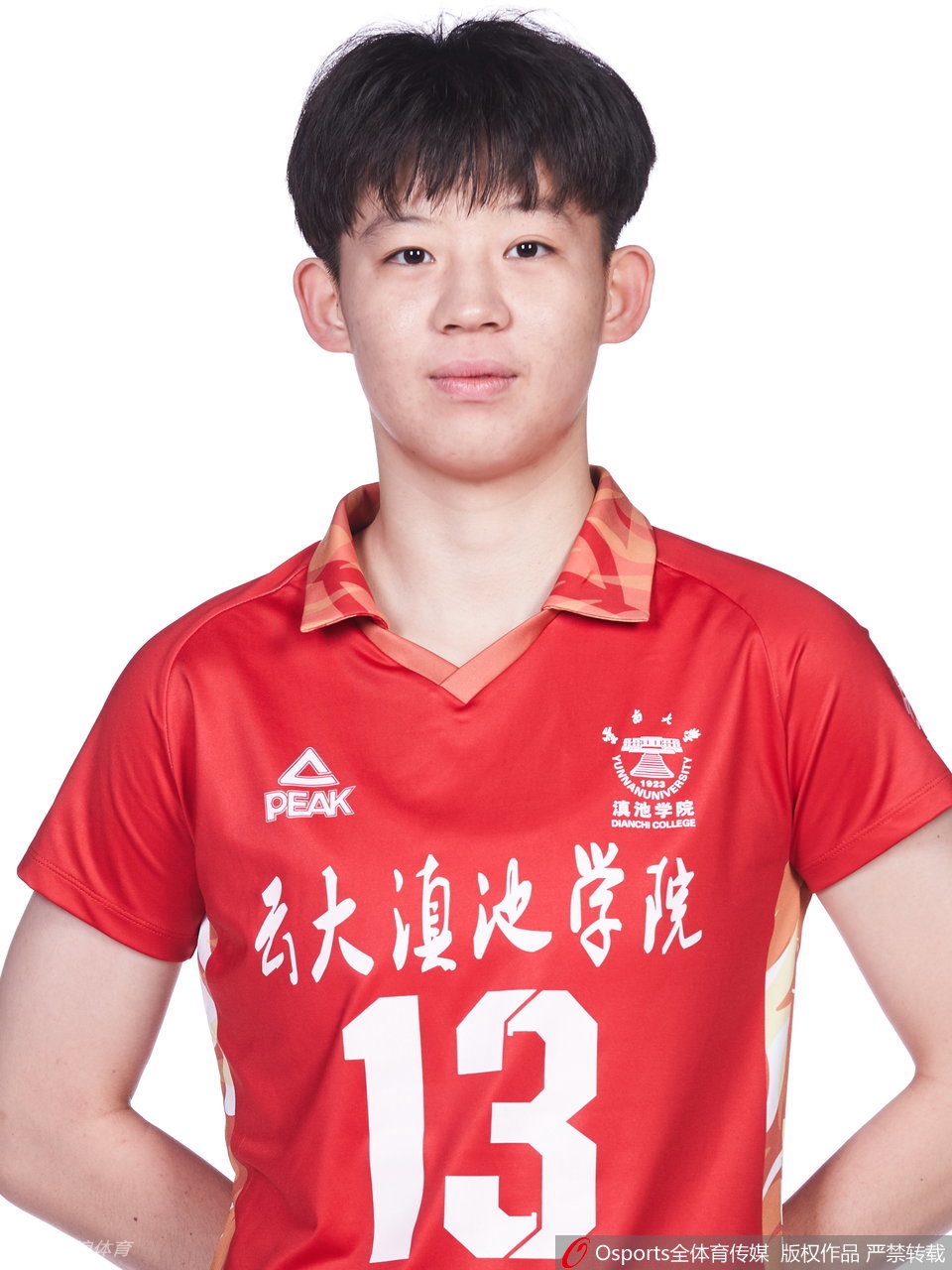 云南女排拍摄排超联赛官方写真