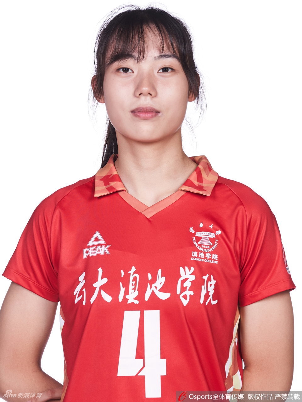 云南女排拍摄排超联赛官方写真