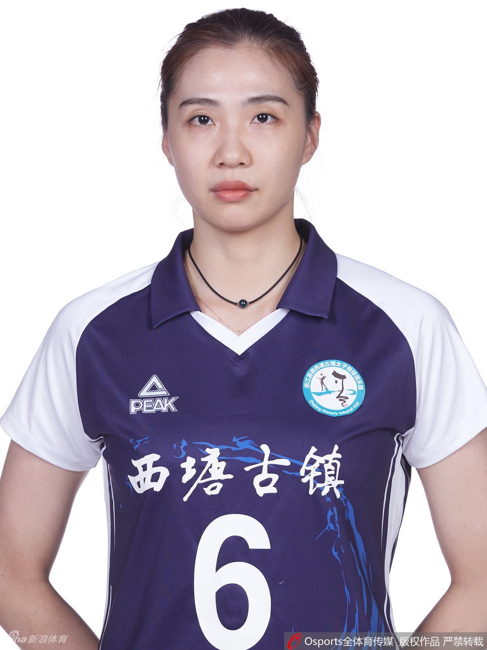 浙江女排拍摄排超联赛官方写真