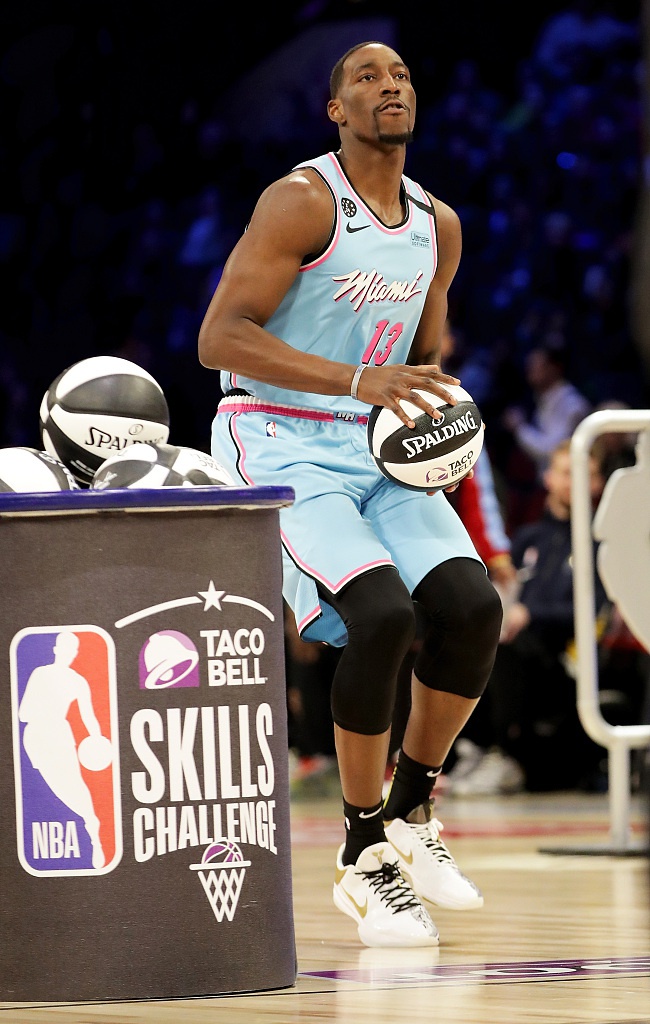 2020NBA全明星技巧大赛 阿德巴约夺冠