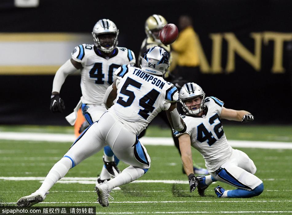 nfl新奥尔良圣徒31-21卡罗莱纳黑豹