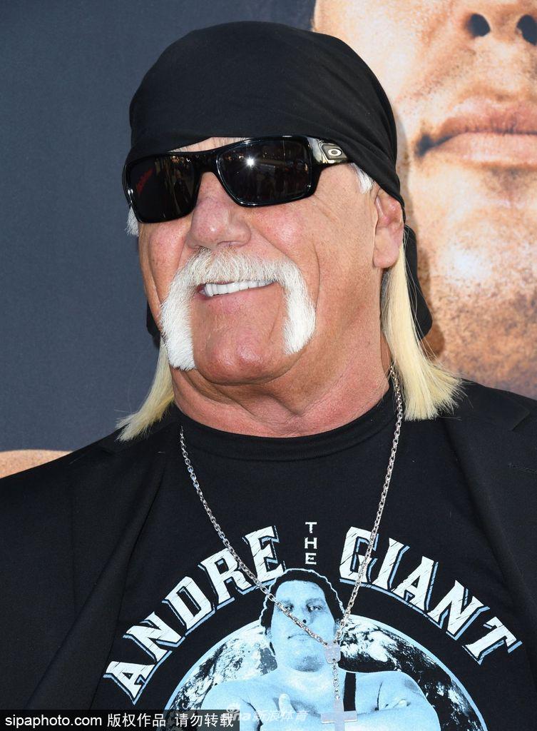 wwe巨星胡克·霍根洛杉矶出席活动