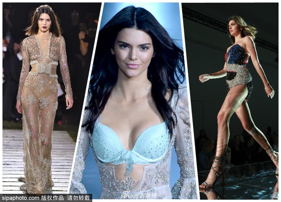 肯达尔詹娜的T台业务能力