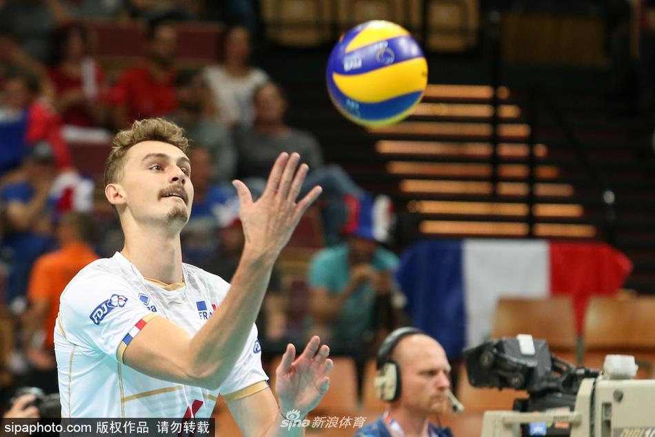当地时间2017年8月28日,波兰卡托维兹,2017年欧洲男排锦标赛:法国3-0