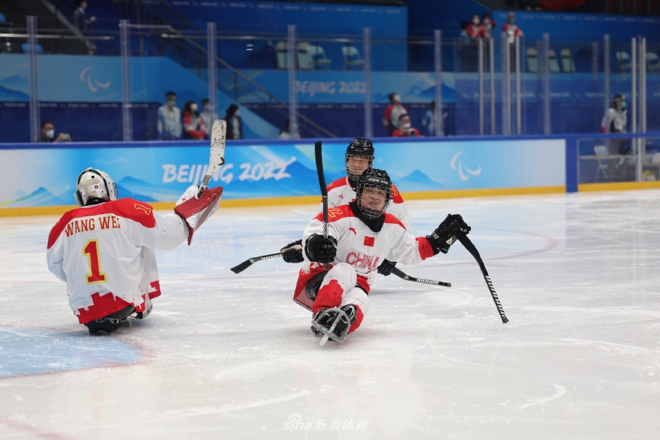 冬残奥会男子冰球中国VS意大利