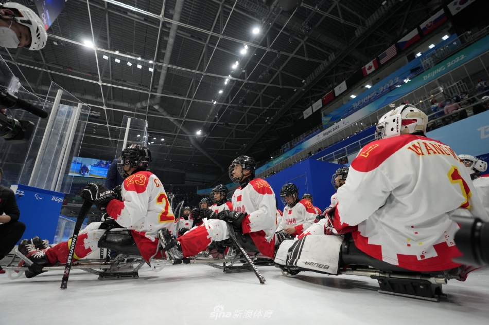 冬残奥会男子冰球中国VS意大利