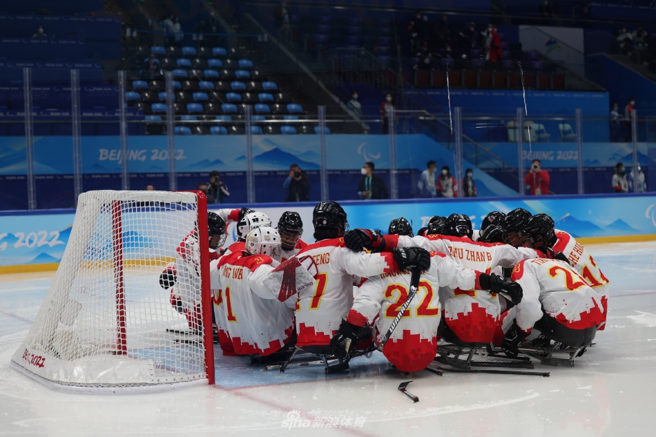 冬残奥会男子冰球中国VS意大利