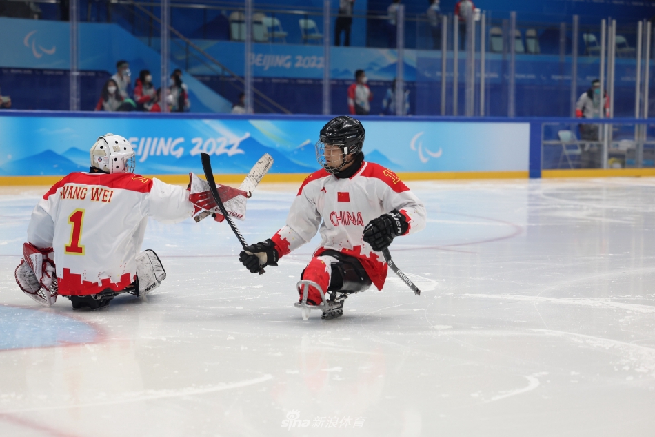 冬残奥会男子冰球中国VS意大利
