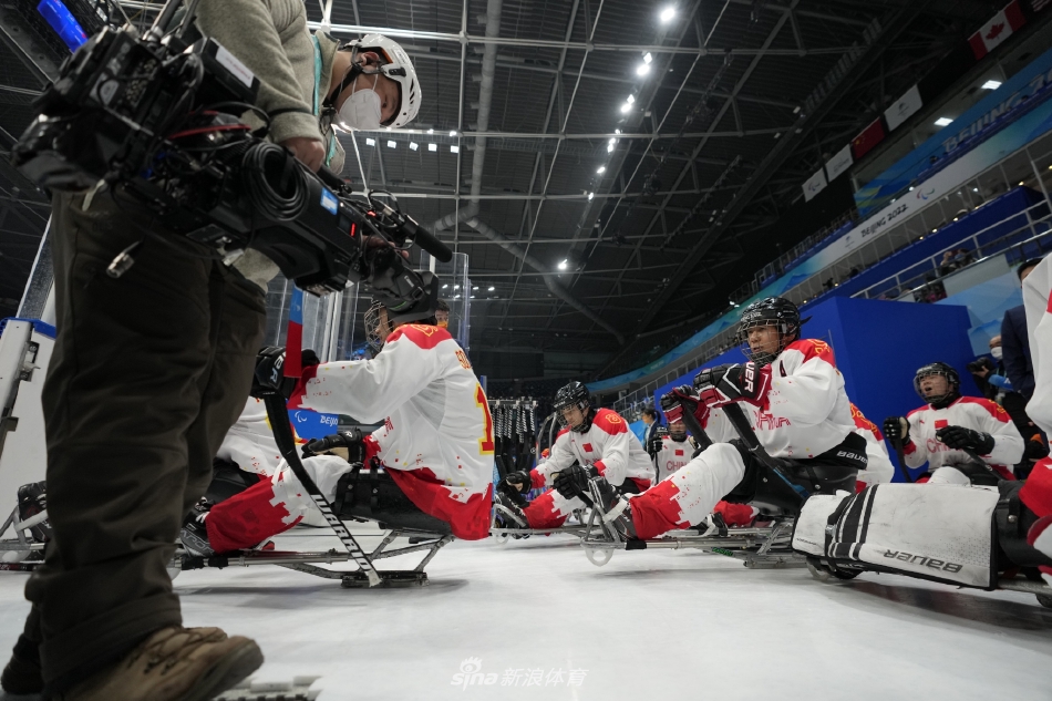 冬残奥会男子冰球中国VS意大利