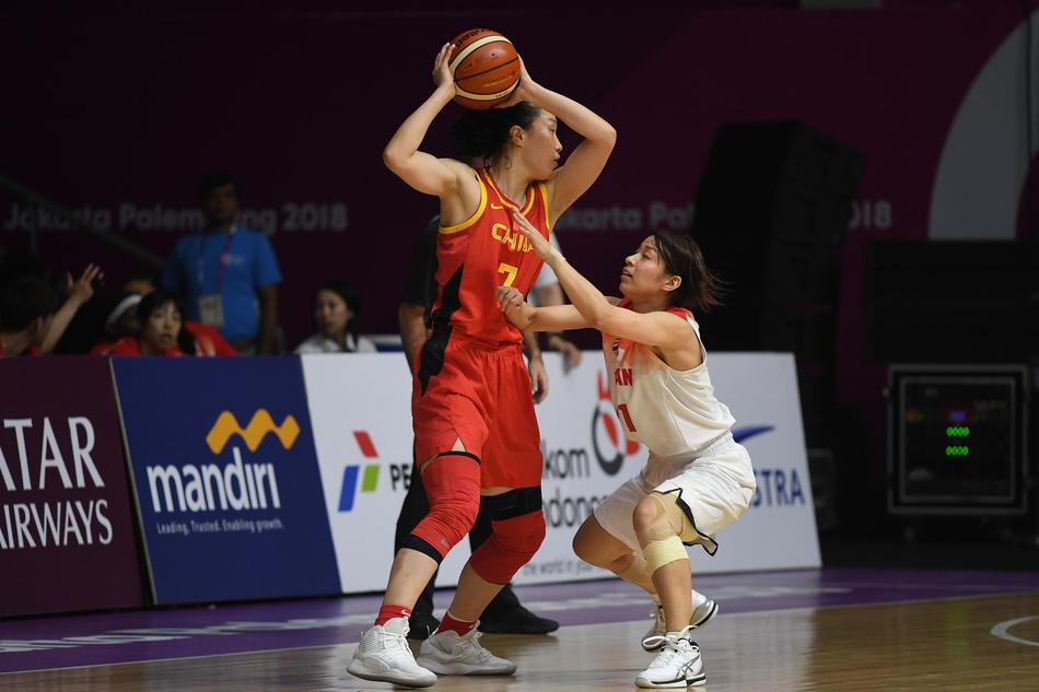 亚运女篮-中国大胜日本终结6连败
