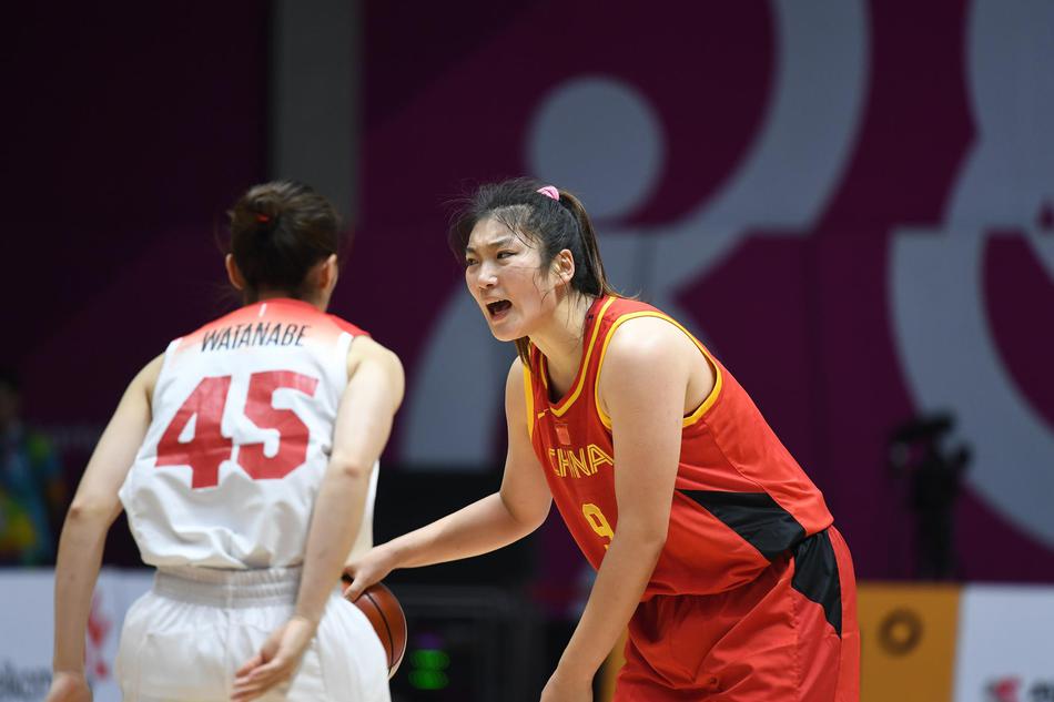 亚运女篮-中国大胜日本终结6连败