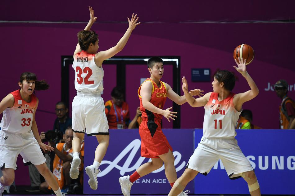 亚运女篮-中国大胜日本终结6连败