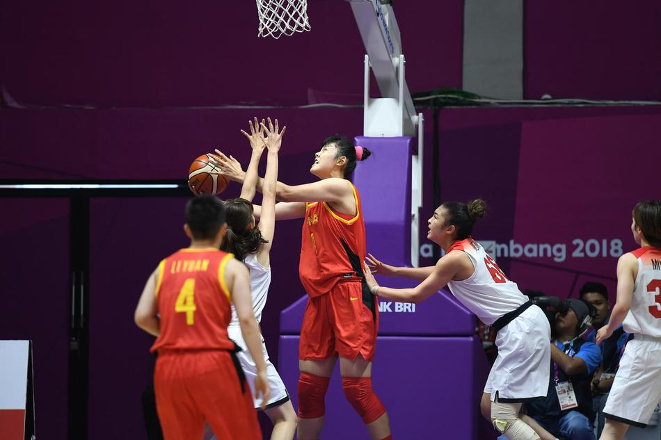 亚运女篮-中国大胜日本终结6连败