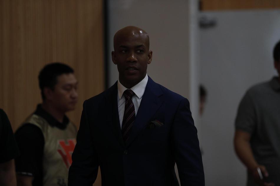 北控男篮新主帅马布里媒体见面会