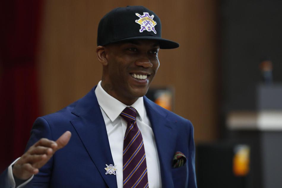 北控男篮新主帅马布里媒体见面会