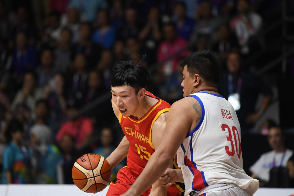 亚运会男篮小组赛：中国82-80菲律宾