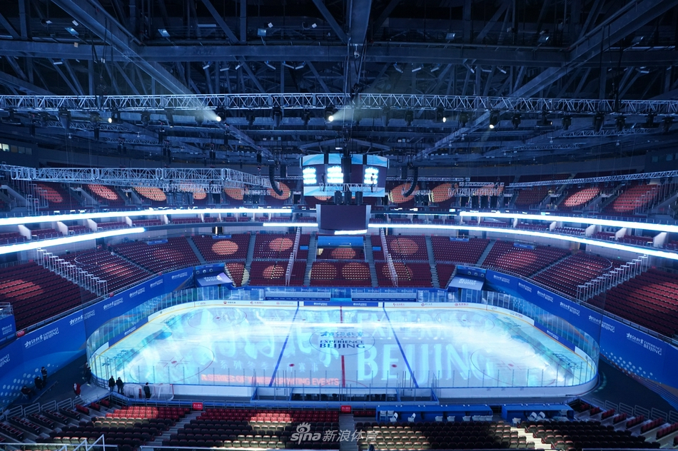 五棵松迎接“相约北京”冰球国内测试活动