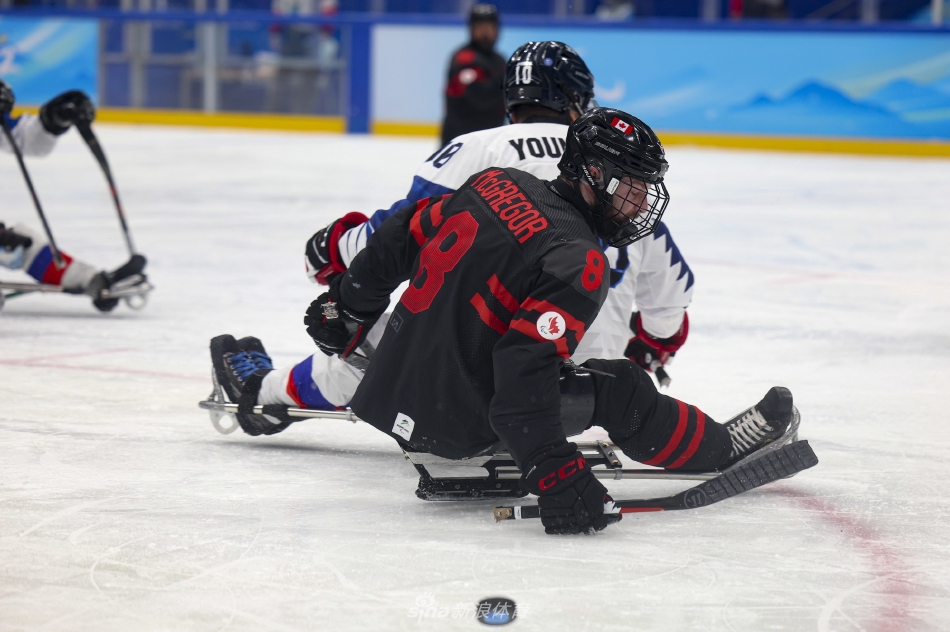 冬残奥会男子冰球加拿大VS韩国