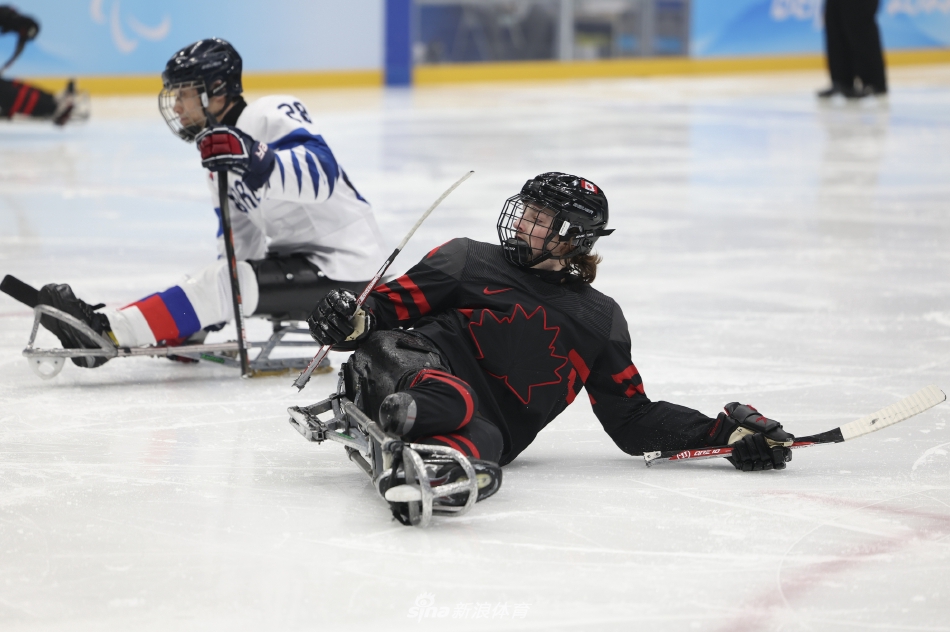 冬残奥会男子冰球加拿大VS韩国