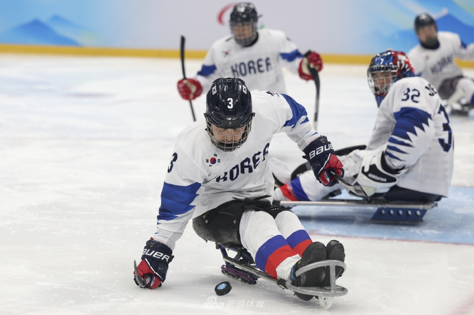 冬残奥会男子冰球加拿大VS韩国