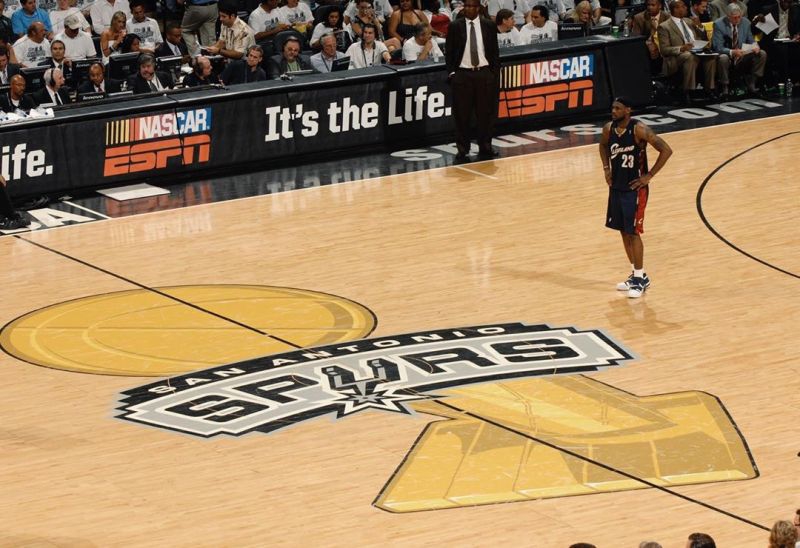 2007年 马刺VS骑士