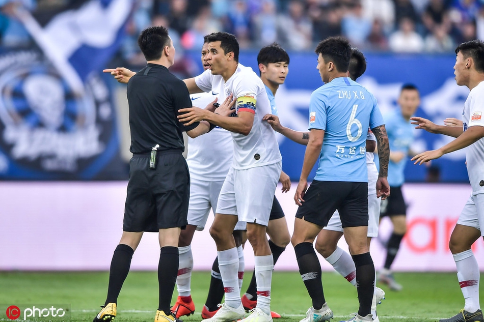 申花队员所要说法