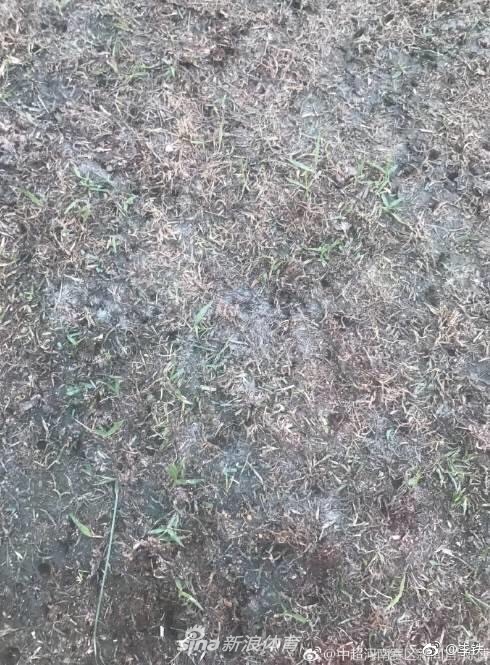 卓尔比赛延期因草皮烂如菜地