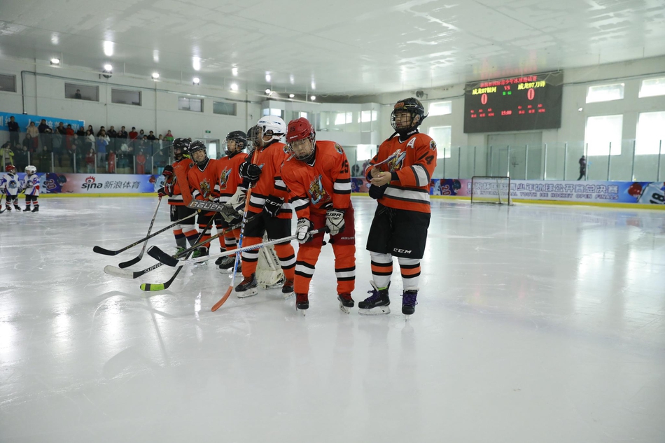 新浪杯冰球公开赛总决赛开幕