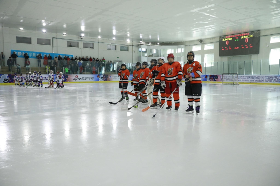 新浪杯冰球公开赛总决赛开幕