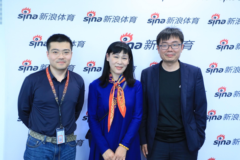 王军霞 叶乔波造访新浪体育