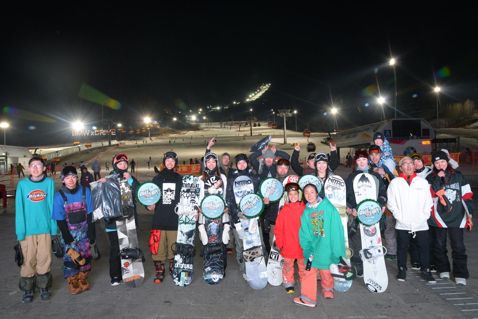 狂欢到底 新浪杯松花湖单板公园赛精华