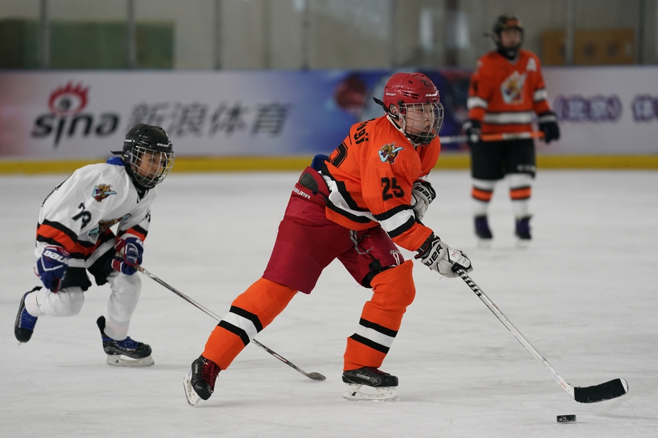 新浪杯冰球公开赛总决赛开幕