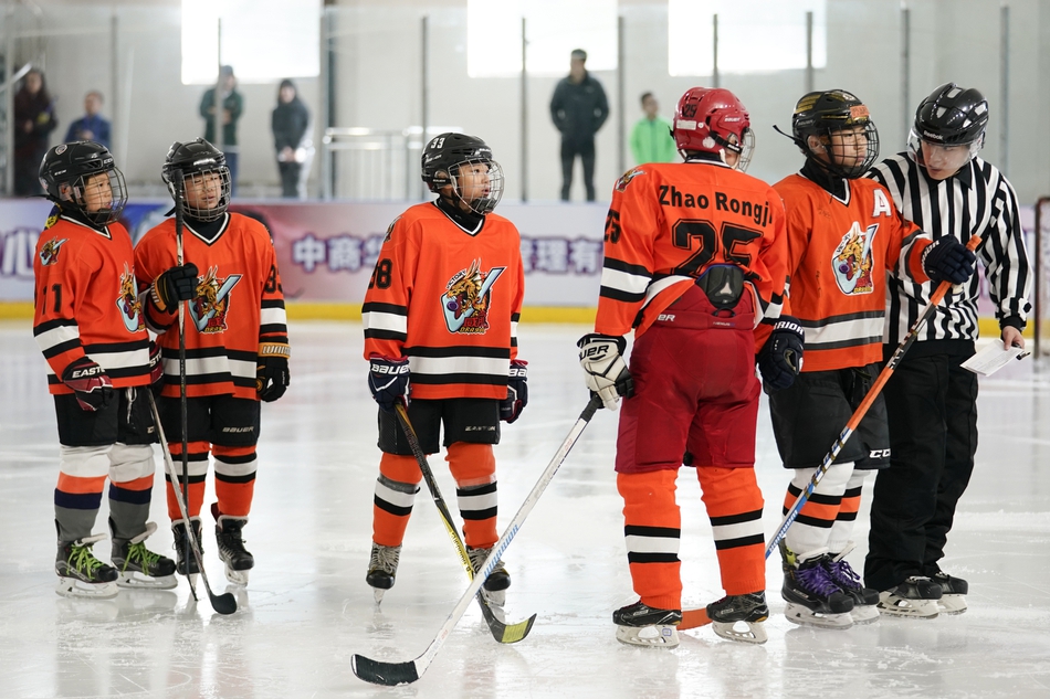 新浪杯冰球公开赛总决赛开幕