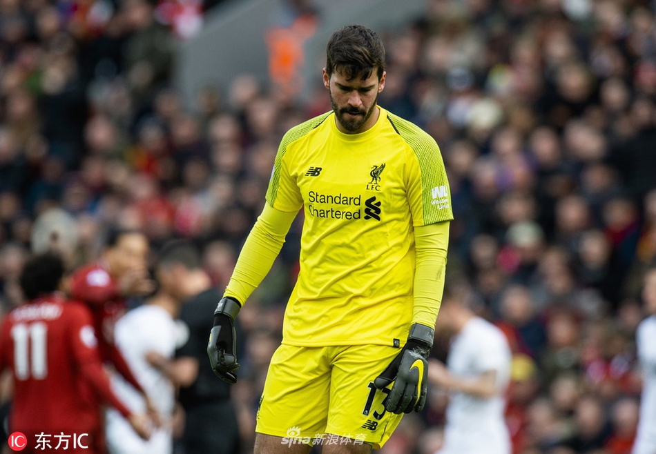 阿里松遗憾丢球