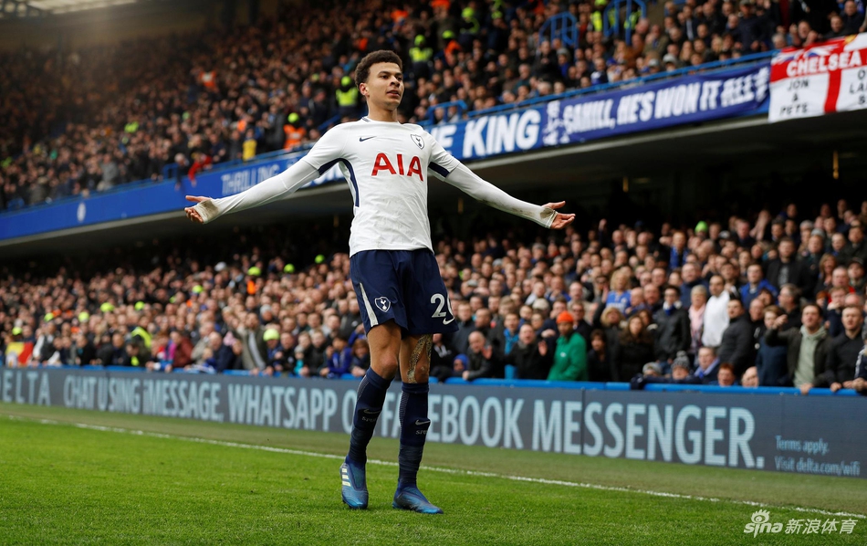 阿里让斯坦福桥球场无可奈何