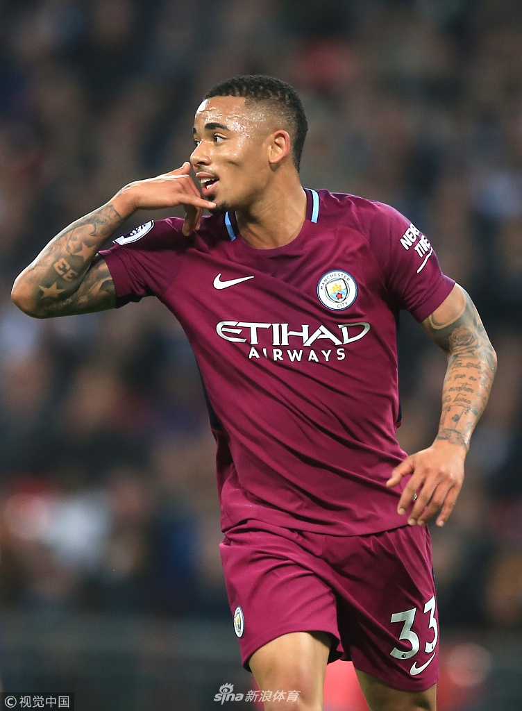 热苏斯为曼城先下一城