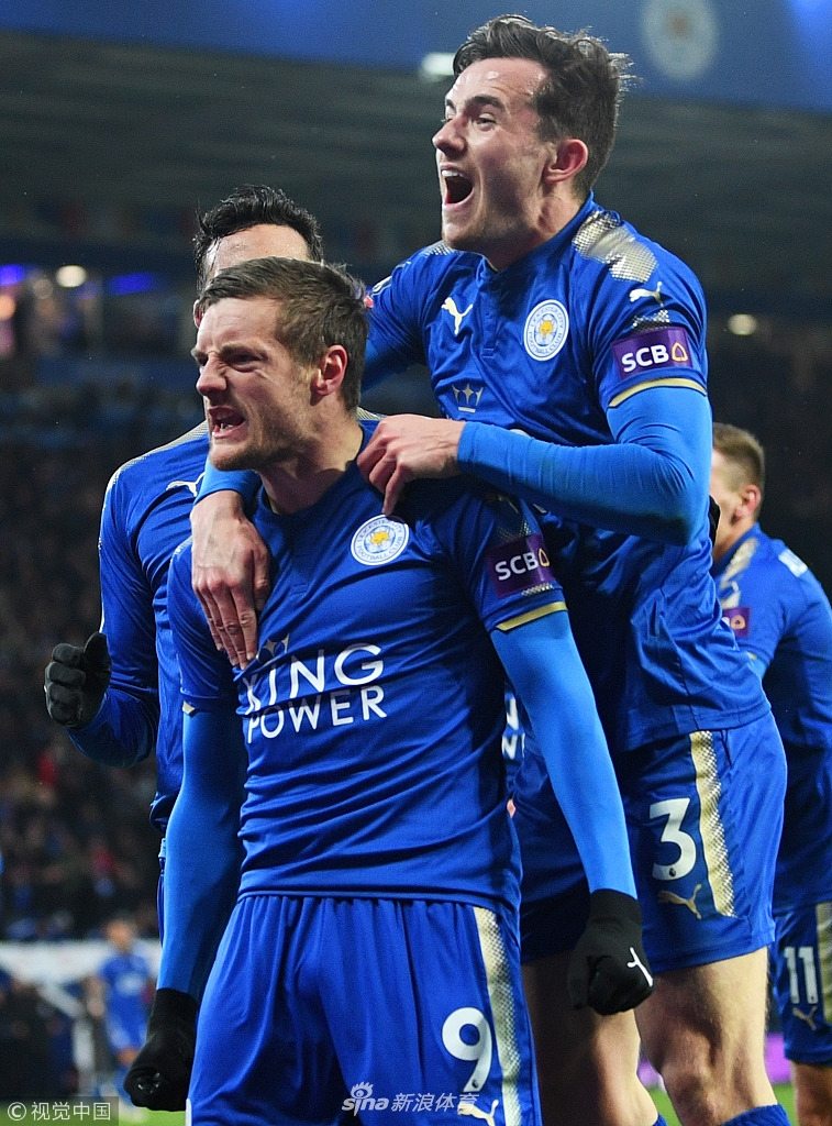 瓦尔迪为莱斯特城扳平比分