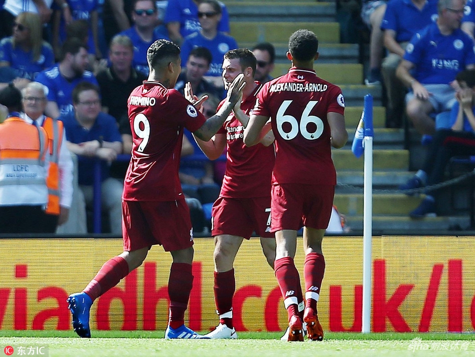 菲尔米诺进球庆祝