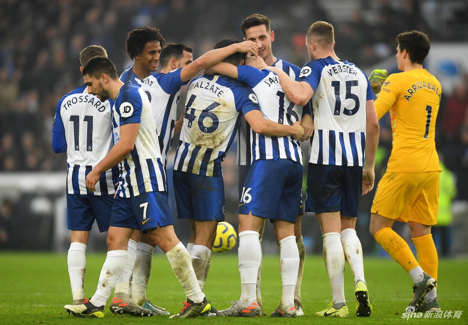 布莱顿庆祝扳平