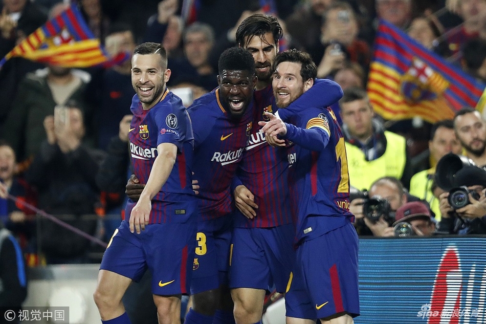 巴萨庆祝
