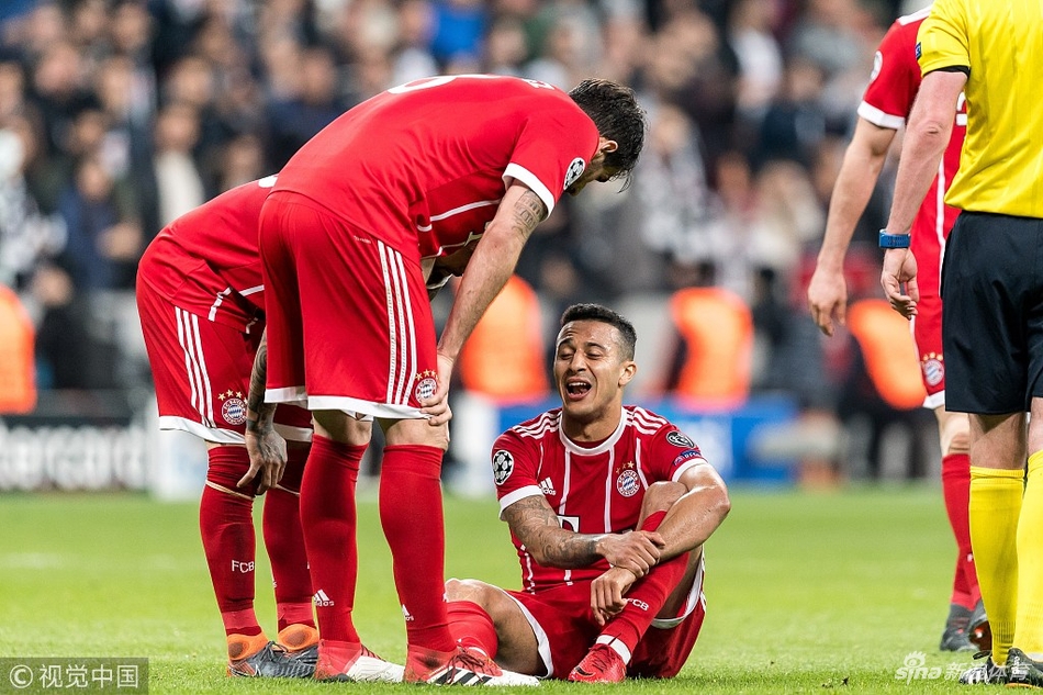 蒂亚戈受伤被换下