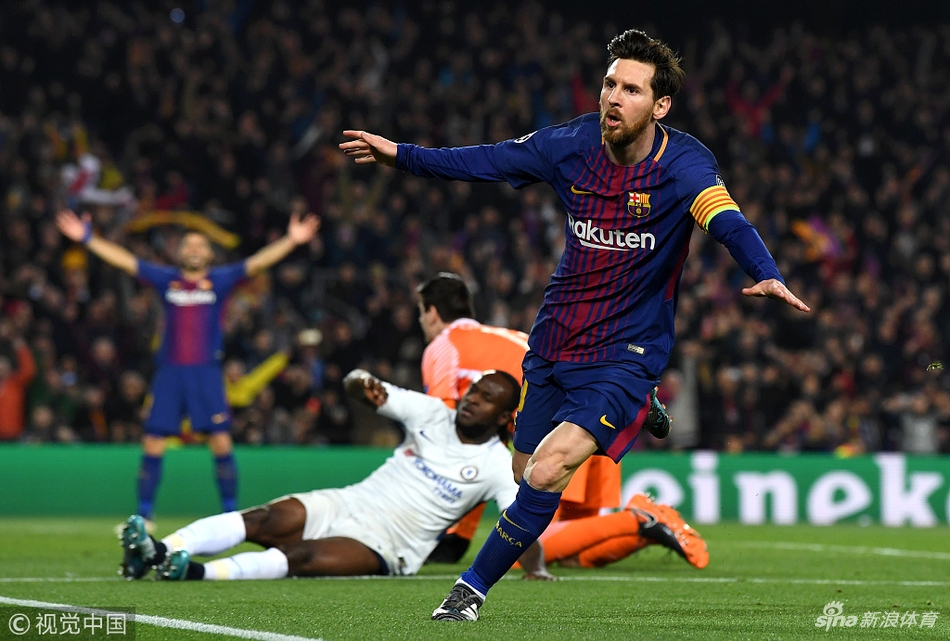 梅西再穿库尔图瓦小门，梅开二度