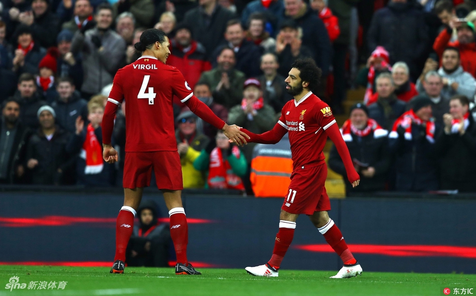 范迪克祝贺萨拉赫