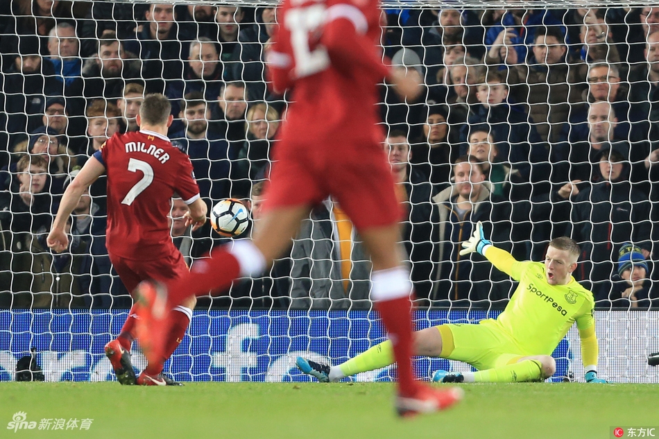 米尔纳点球破门