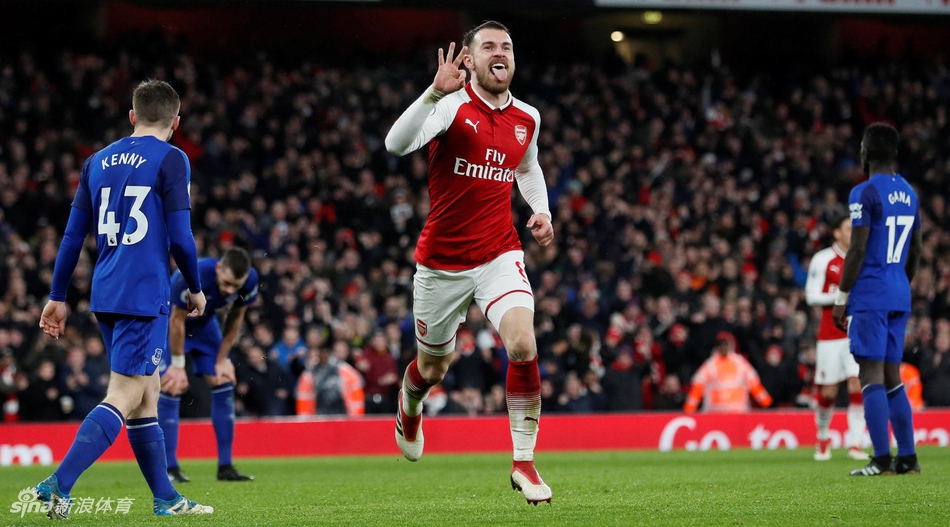 拉姆塞完成帽子戏法