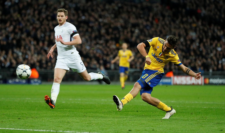 迪巴拉破门瞬间